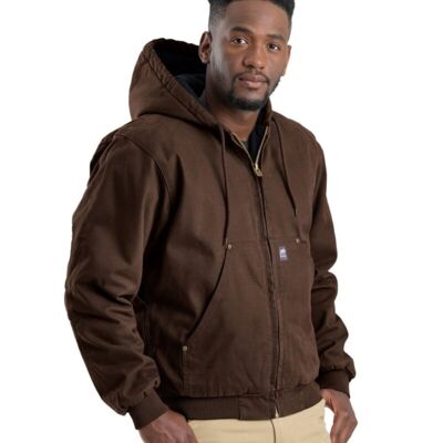 Heartland Washed Cotton Duck Hooded Jacket Thumbnail